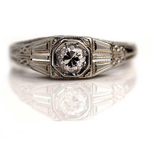 9 Diamond Shapes to Know Before You Buy a Vintage Engagement Ring 
– Vintage Diamond Ring