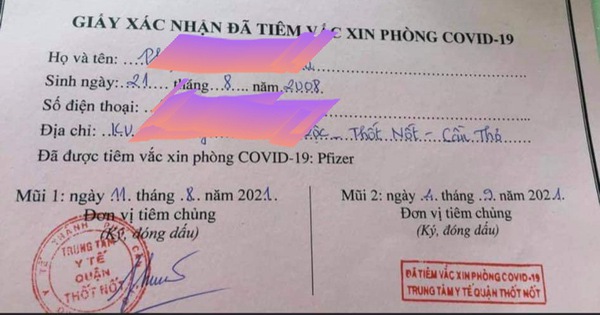 Kỷ luật giám đốc Trung tâm y tế quận vì tiêm vắc xin phòng COVID-19 cho trẻ em