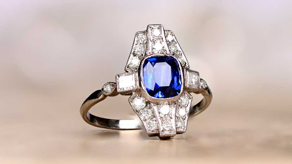 Top 30 Sapphire Engagement Rings Under $5000