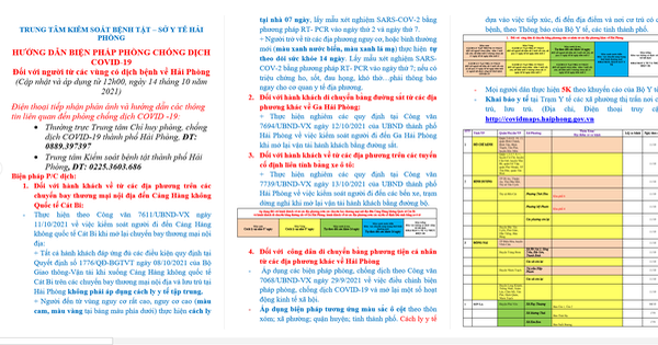 Người từ Hà Nội đã tiêm mũi 1, xét nghiệm âm tính tới Hải Phòng vẫn phải quay đầu