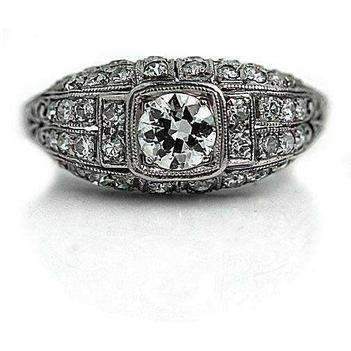 GIA Certified Diamonds | Vintage Diamond Ring