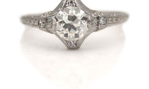 6 Best Engagement Ring Styles for Right Hands (2022) 
– Vintage Diamond Ring