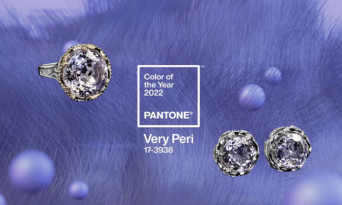 Wearing Pantone’ѕ Very Peri, the 2022 Color of the Year!